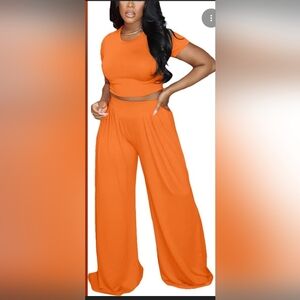 🔥🔥🔥🔥 Wide Leg Pants SET